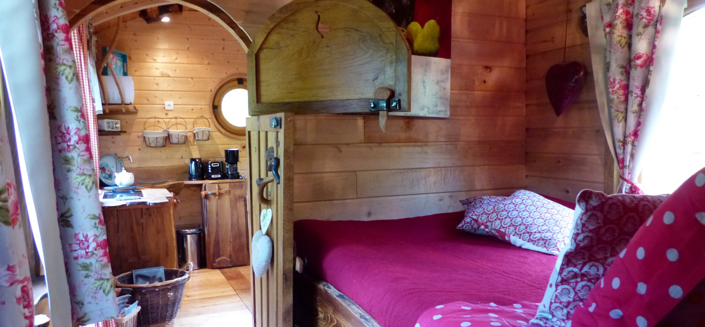 chambre cuisine roulotte